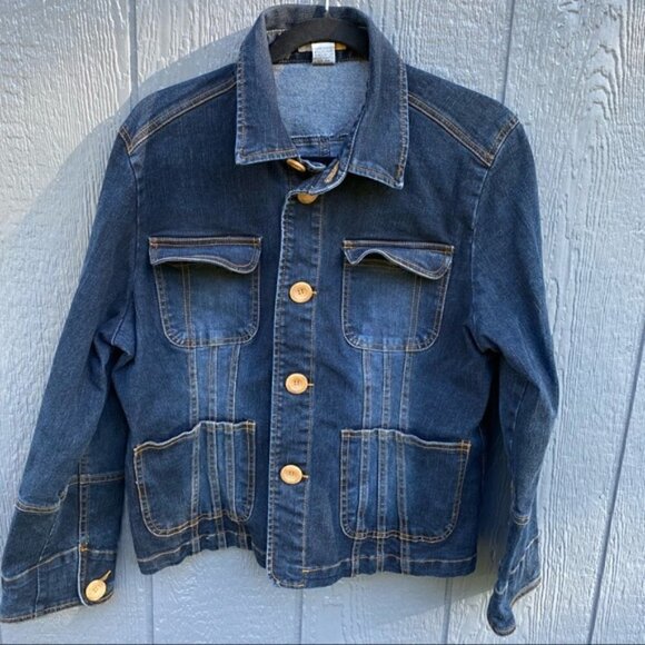 Tulle Jean Jacket - Picture 2 of 5